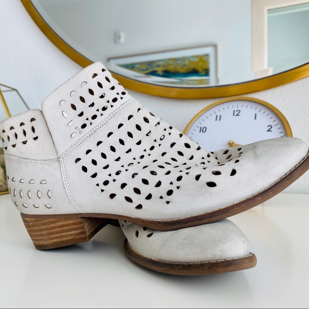 Perforated Ankle Boot